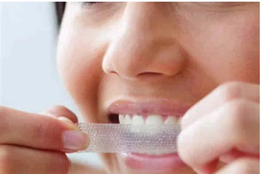 25669 whitening strips application
