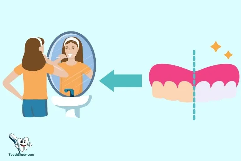 25764 whitening strips application