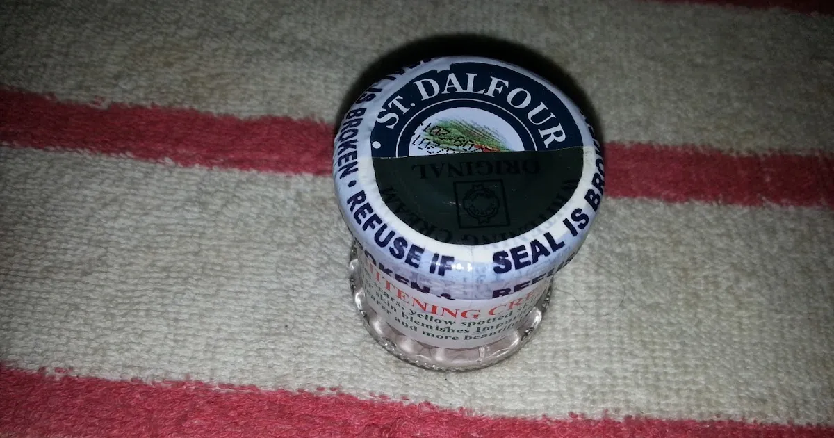 25797 st dalfour whitening cream packaging
